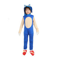 Sonic Cartoon Sonic Boy เสื้อผ้าเมาส์เหนือเสียง cosplay ชุดการแสดงอะนิเมะวันเด็ก ~