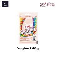 Skittles Candy Yoghurt ลูกอมรสโยเกิร์ต ขนาด 40 กรัม(g.)BBE:07/2024