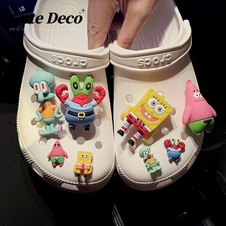 CuteDeco】Cute SpongeBob (1 Type) Crab Boss / Pai Daxing / Octopus ...