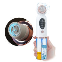 Bubble Blackhead Remover Pore Acne Pimple Removal Vacuum Face Skin Nano Blue Light ฆ่าเชื้อ Facial Deep Cleansing Tool