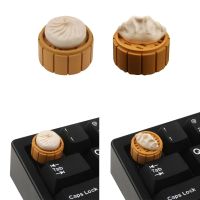 ESC Game Steamed Stuffed Bun Dumplings Food Keycap Customized Cute Keyboard Gift M76A