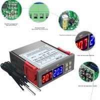 Digital Thermostat Temperature Controller STC-3008 Sensor Hygrometer 12V 24V 220V