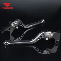 คันโยกคลัตช์เบรกสำหรับรถจักรยานยนต์ SUZUKI GSX1400 GSX 1400 2001-07 3D CNC ที่ปรับได้มอเตอร์ไซด์มือจับคันเบรคอุปกรณ์จับยึด