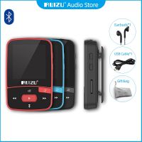 RUIZU เครื่องเล่น MP4ใน MP3 X50บลูทูธคลิปขนาดเล็กกีฬาเครื่องเล่นเพลงรองรับเครื่องนับก้าววิทยุ FM E-Book บัตร TF วิดีโอเครื่องบันทึกเสียง