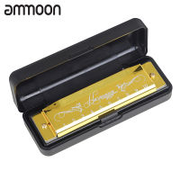 [ammoon]IRIN 10-Hole C Key 20-Tone Harmonica with Storage Case