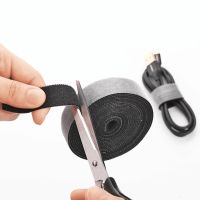 1-5m Cable Organizer Cable Winder Ties Mouse Wire Earphone Holder USB Charger Cord-Free Cut Management Phone Hoop Tape Protector Cable Management