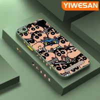 YIWESAN เคสสำหรับ Xiaomi Redmi 5 5A 5 PLus,เคสลายการ์ตูนสีเทียนหน้าแข้งเคสป้องกันเลนส์กล้องคลุมทั้งหมดเคสด้านหลังแข็งนิ่ม