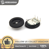 Hebeanna 10ชิ้น B103 16X2มม. 10K โอห์มแบบหมุนเดี่ยวโพเทนชิโอมิเตอร์