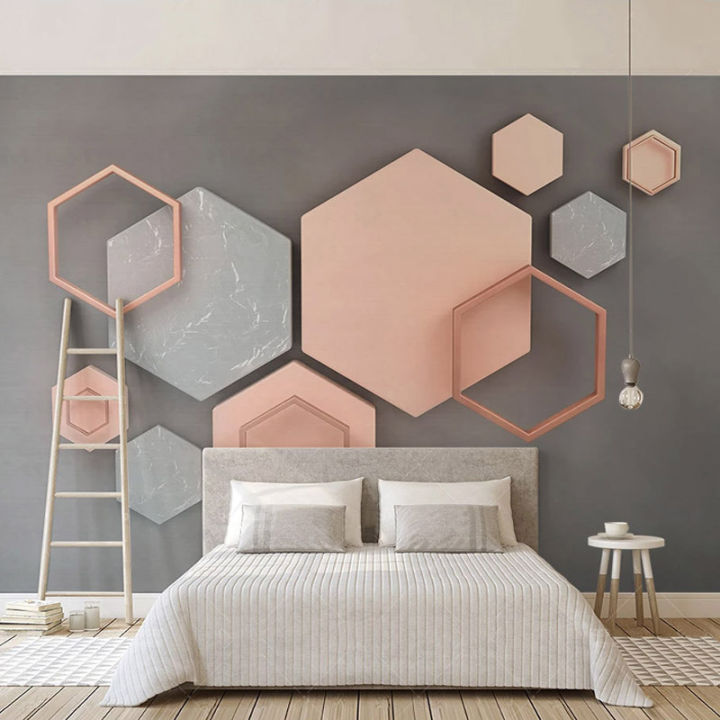 hot-3d-stereo-hexagonal-geometric-mural-wallpaper-modern-simple-creative-art-wall-painting-living-room-tv-background-wall-decor-3-d