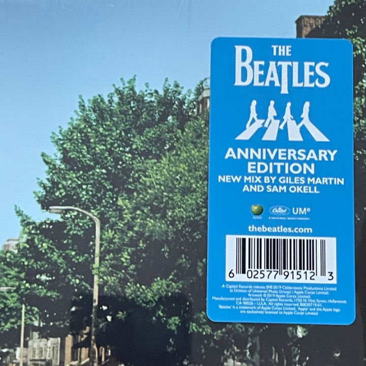 แผ่นเสียง-the-beatles-abbey-road-anniversary-edition-usa-180-gram-remastered-แผ่นเสียงมือหนึ่ง-ซีล