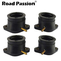 Road Passion รถจักรยานยนต์คาร์บูเรเตอร์อินเทอร์เฟซmanifoid Intake สำหรับ YAMAHA XJR1200 XJR1200SP 94-98 XJR1300 XJR1300SP FJR1300