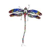 【YF】﹉  CINDY XIANG Colorful Enamel Brooches Coat Pin 2 Colors Available Insect Jewelry Rhinestone Accessories