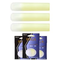 RIGA 3Pcs Alto Saxophone Reeds Sax Resin Reed Saxophone Essories Strength 2.5 / 2.0 / 1.5