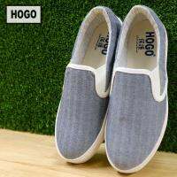 [ส่งเร็วพิเศษ!] HOGO รองเท้าผ้าใบ รองเท้าผ้าใบผู้หญิง Slipon นิ่มสุดๆ กันลื่น ทนทาน คู่เดียวเอาอยู่ รองเท้าผู้หญิง รองเท้าแฟชั่น พร้อมส่ง