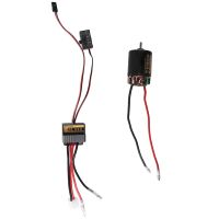 320A ESC + 540 Brushed Motor 55T for 1/10 RC Car Axial SCX10 Traxxas TRX4 D90 HSP Tamiya Redcat Accessory Parts Kit