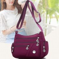 Fashion model shop Fashion Women Causal Waterproof Solid Color Messenger Crossbody Bags Womens