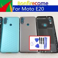 การเปลี่ยนประตูท้ายฝาหลังแบตเตอรี่ E20 Moto เคสสำหรับโมโตโรล่าที่อยู่อาศัย