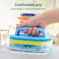 【hot】 Cleaning Sponge Thickening With Handle Household Stain Removal Tools Shoe