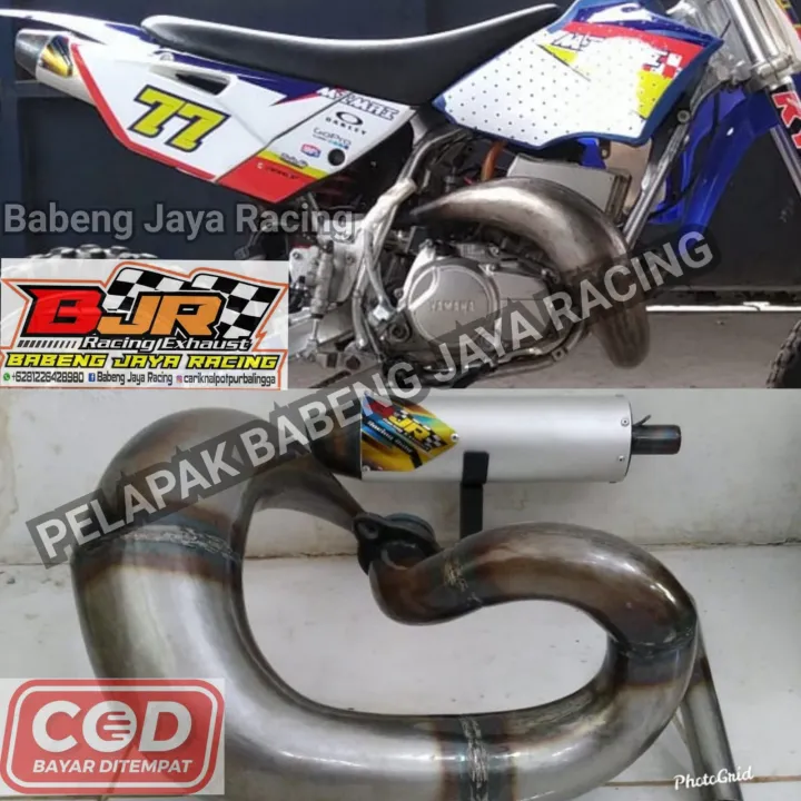 KNALPOT UDANG YAMAHA RX KING RX Z YT 115 RX S PNP ALL RANGKA KTM KLX CRF ORIGINAL BY Babeng Jaya