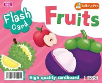 Flash Card - Fruits (ใช้กับปากกาพูดได้ ไม่แถมปากกา)