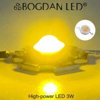 High Power, หลอด LED 3W Yellow แอลอีดีลูกปัดสีเหลือง ให้ความสว่างสูง ความร้อนต่ำ อายุการใช้งานยาวนาน สินค้าพร้อมส่งในไทย