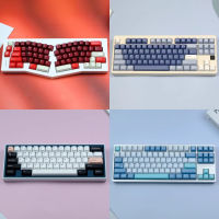 177ปุ่มชุด GMK Olivia Shoko Jamon ตกปลา Keycaps PBT Double Shot Key Caps Cherry Profile 61 64 68 84 87 96 Corsair คีย์บอร์ด