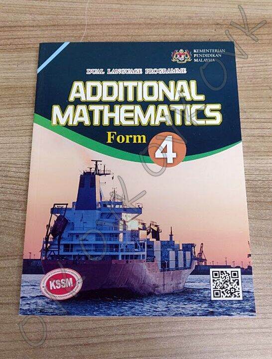 [ Tingkatan 4 ] Buku Teks Additional Mathematics - 9789672375425 | Lazada