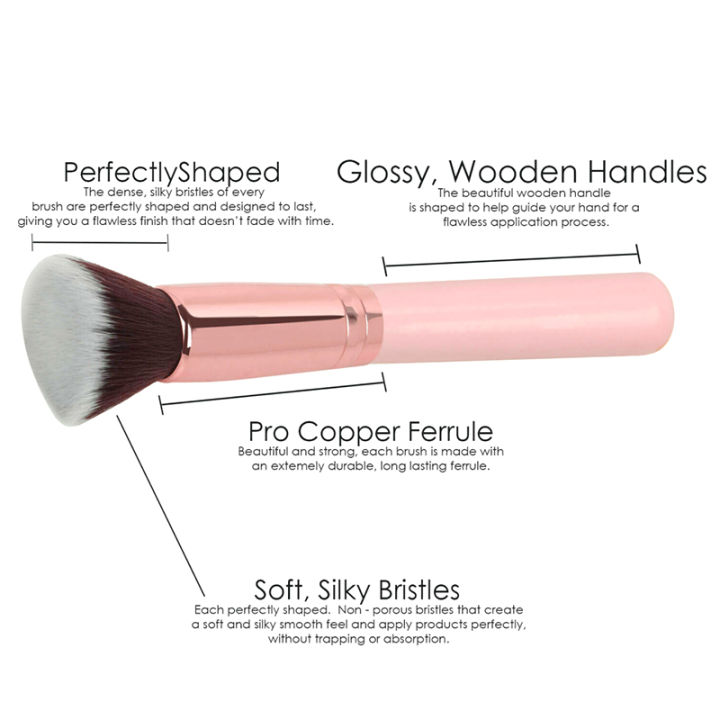 brushes-flat-top-foundation-brush-repair-liquid-cream-powder-brush-contour-แปรงแต่งหน้า