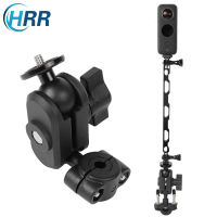 จักรยานอลูมิเนียม Handlebar Mount สำหรับ Insta360 One X X2X3 Rs R หมุนหัวบอลอะแดปเตอร์อุปกรณ์เสริมสำหรับ GoPro Yi 4K Action กล้อง