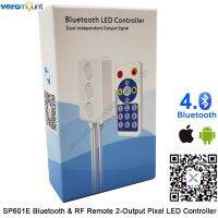 【☑Fast Delivery☑】 uylexs Scenex Sp601e เอาต์พุตคู่พิกเซลตัวควบคุมไฟ Led Dc5v-24v ควบคุมแอพพ์บลูทูธ /Rf ระยะไกลสำหรับแถบไฟพิกเซล Ws2812