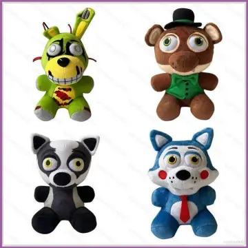 45CM Big Size FNAF plush toy Foxy Freddy Fazbear Bonnie Mangle foxy chica  plush doll children toy - Realistic Reborn Dolls for Sale