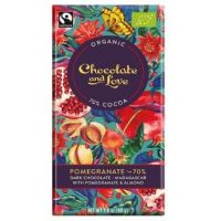 ช็อกโกแลตแอนด์เลิฟทับทิม 80 ก/Chocolate &amp; Love Pomegranate 80 G