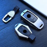 Car Zinc Alloy Key Case Holder Chain For Mercedes Benz Class A B C S R V GL and ML GLA GLC GLE GLK GLS SLC EQC AMG Accessories