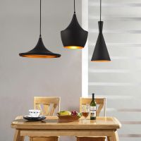 Modern Nordic Pendant Light Lampshade Vintage Retro Loft Hanging Lamp for Living Room Kitchen Home Decor Lighting Luminaire LED