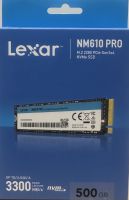 SSD Lexar® NM610PRO 500GB M.2 2280 PCIe Gen3x4 NVMe (รับประกัน3ปี)