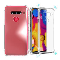 เคสใสสำหรับ LG V20 V30 V40 V50 V50S ThinQ V60 G8 G8x G8s X4 X6 2019 Q6 G6 G7 Plus Stylo 4 5 6 7 5G V30S V30 + V35ซิลิโคนนุ่มโปร่งใสเปลือกโทรศัพท์