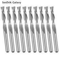 SanDslk Galaxy ชุดบิตโรงสี10ชิ้น,โลหะผสมแข็ง1/8นิ้วก้านบิทเลาเตอร์เกลียวคมทนต่อการสึกหรอหัวสว่านตัวเครื่องตัดแบบเรียวแหลมบิตโรงสีชุดเครื่องตัดแบบเรียวแหลม