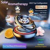 [Creative Car Artifact] Toyota Solar Interstellar Rotating Aromatherapy Perfume: Car Air Freshener and Ornament 2-in-1 for Hilux Innova Corolla Cross Rush Calya Yaris Vios