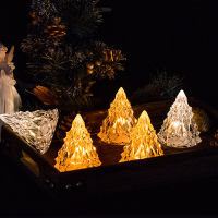 LED Night Light เทียนอิเล็กทรอนิกส์ไฟ Christmas Night Light สำหรับแสงบรรยากาศงานแต่งงานตกแต่ง-ttlg4809