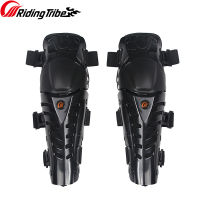 รถจักรยานยนต์เข่า Pads ฤดูร้อน Breathable ฤดูหนาว Warm Motocross Off-Road Racing เข่า Shin Guards ป้องกันเกียร์ HX-P03