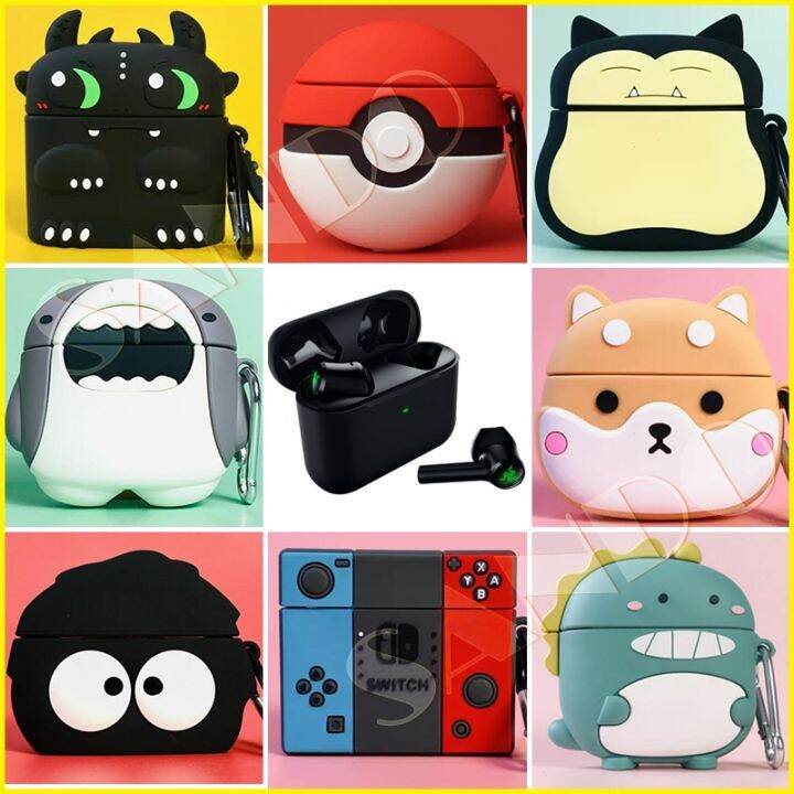 Razer Hammerhead True Wireless X earbuds protective shell soft silicone