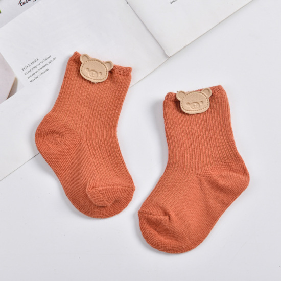 Thời trang Baby Socks Với Cao su đế Infant Sock sơ sinh mùa thu mùa đông  trẻ em Tầng Socks giày chống trượt mềm Sole Sock (525 vàng)
