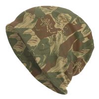 Bonnet Knitting Hat Rhodesian Brushstroke Camo Skullies Beanies Cap Adult Rhodesia War Camo Military Army Beanie Hats Ski Cap Picture Hangers Hooks