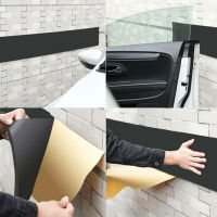 250X20Cm Auto Door Protector แถบยางโรงรถ Wall Safety Parking Guard Bumper Sticker Car Styling Waterproof Stickers