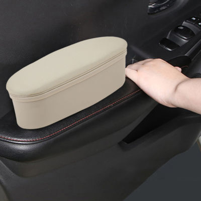 ที่วางแขน Rest Storage Auto Car Door Leather Arm Elbow Support cket Retractable Panel For Easy Storage Interior Tool