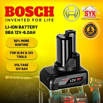 Bosch GBA 12V 6.0Ah Professional • See best price »