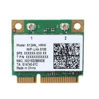 512AN การ์ด WiFi HMW 5100 300Mbps แบนด์คู่2.4G/5Ghz 802.11n PCI-E การ์ดครึ่ง Mini PCIe