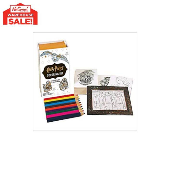 Harry Potter Coloring Kit Book and Merchandise by Running Press | Lazada PH