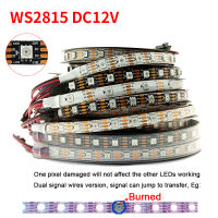 WS2815 (WS2812B WS2813 updated) RGB LED Pixels Strip Light Individually Addressable LED Dual-Signal 44 Ledsm