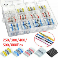 800X3:1ความร้อนกันน้ำButt Terminals Solder Sealแขนฝาครอบกันฝุ่นHeat Shrinkหลอดฉนวนขั้วต่อปลั๊กชุดคอนเนคเตอร์